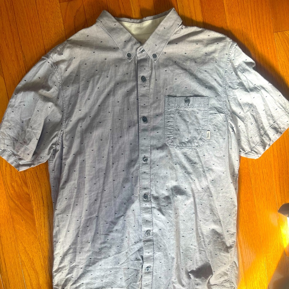 Vans Button Up T-Shirt